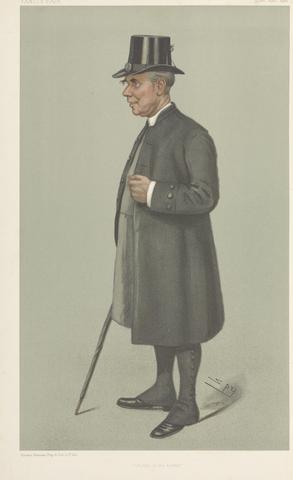 Leslie Matthew 'Spy' Ward Vanity Fair - Clergy. 'Prelate of the Garter'. Randall Thomas Davidson, Bishop of Winchester. 19 December 1901