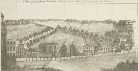 unknown artist A View of Lord Bute's Erections at Kew