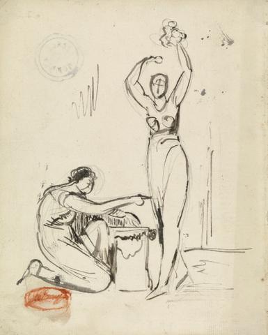 unknown artist Musician and Dancer from Bacchantes and Rustic Nymphs