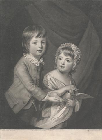Valentine Green William Lord Newbottle and His Sister