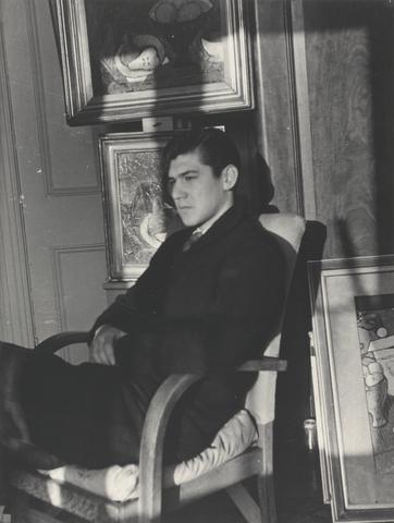 Lewis Morley Morley Seated in Chair