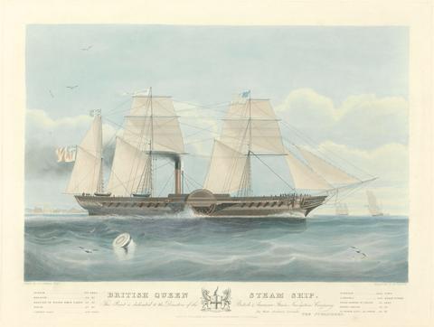 Henry Papprill British Queen Steam Ship
