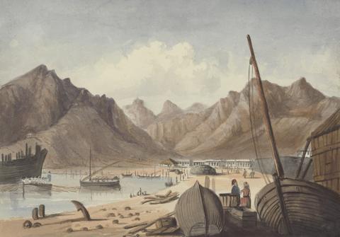 Charles Dyce Mediterranean Port (or Aden?)