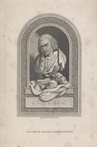 William Home Lizars Samuel Johnson with Figures