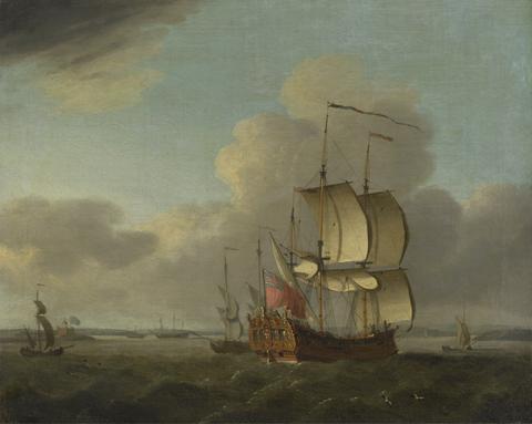 Thomas Mellish Shipping in the Thames Estuary