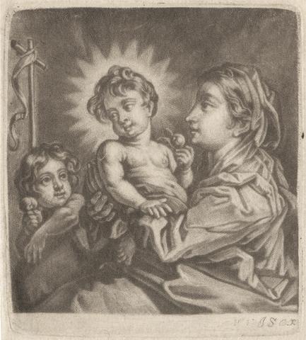 William Vincent Virgin, Christ Child and St. John