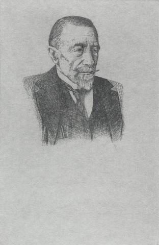unknown artist Portrait of Joseph Conrad