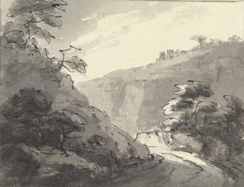 Rev. William Gilpin Landscape with Road in Foreground