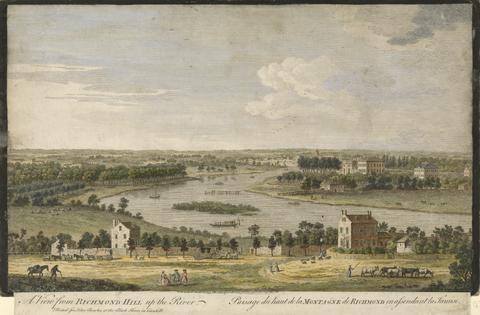 unknown artist A View from Richmond Hill up the River