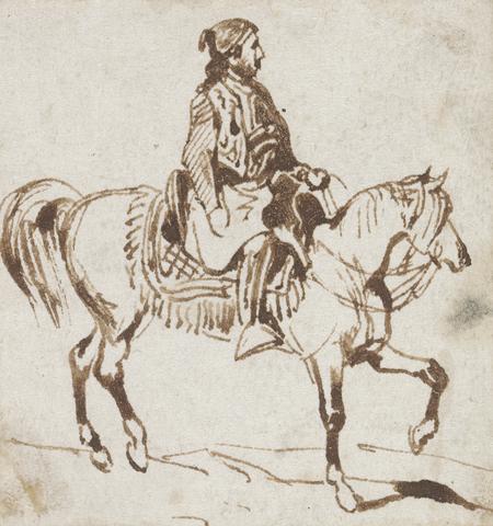 Thomas Hartley Cromek Turk on a Horse