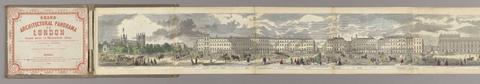 Grand architectural panorama of London : Regent Street to Westminster Abbey [graphic] / from original drawings made expressly for the work by R. Sandeman, architect ; and executed on wood by G.C. Leighton.
