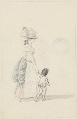 James Roberts Woman and Child