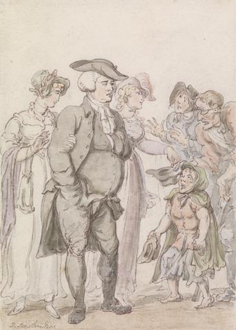 Thomas Rowlandson The Vicar of Wakefield: Frontispiece