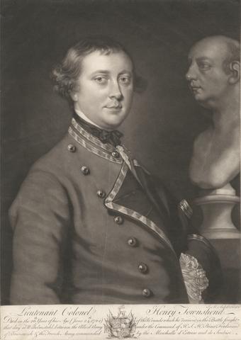 James McArdell Lieutenant Colonel Henry Townshend
