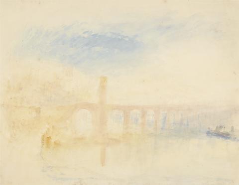 Joseph Mallord William Turner The Moselle Bridge, Coblenz