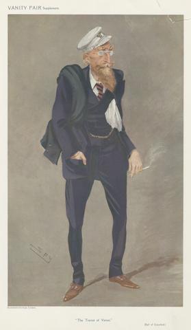 Leslie Matthew 'Spy' Ward Vanity Fair - Doctors and Scientists. 'The Transit of Venue'. Earl of Crawford. c.1908