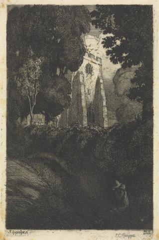 Frederick Landseer Maur Griggs St. Ippolyts, no. 2, 1903