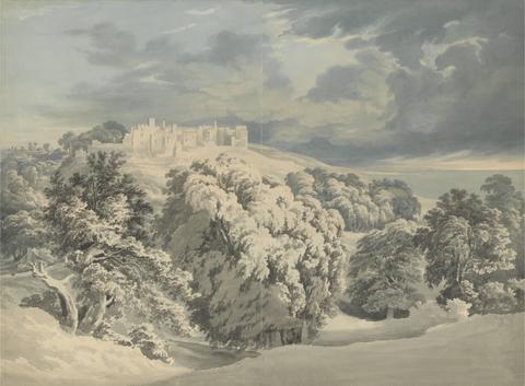 John Glover St. Donat's Castle, Glamorganshire