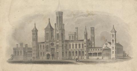 Augustus Welby Northmore Pugin Design for a Town Hall