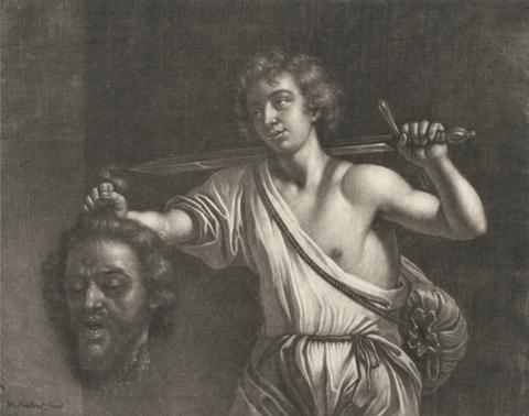 Wallerant Vaillant David with the Head of Goliath