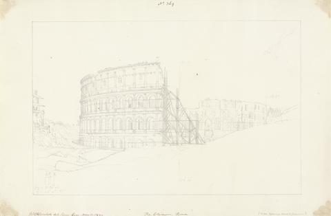 Sir John Frederick William Herschel, first Baronet The Coliseum, Rome