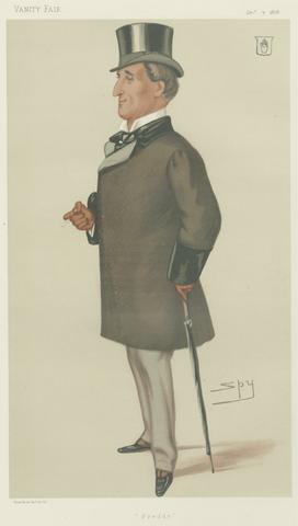Leslie Matthew 'Spy' Ward Vanity Fair: Turf Devotees; 'Freddy', Sir Frederick John William Johnstone, December 7, 1878