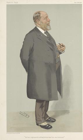 Vanity Fair - Businessmen and Empire Builders. 'He has engineered nothing better than his own fortunes'. Sir John Wolfe-Barry. 26 January 1905