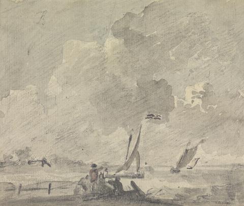Sawrey Gilpin Observing Sailboats From the Shore