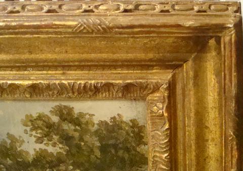 unknown framemaker French, Louis XV frame