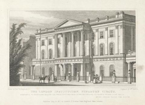 William Deeble The London Institution, Funsbury Circus