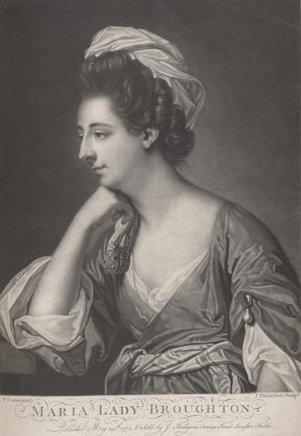 John Finlayson Maria, Lady Bronghton (d. 1785)