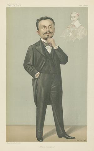 Jean Baptiste Guth Politicians - Vanity Fair - 'Affaires etrangeres'. M. Gabriel Hanotaux. November 12, 1896