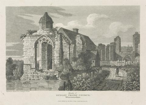 Thomas A. Woolnoth Remains of Dudley Priory, Worcestershire