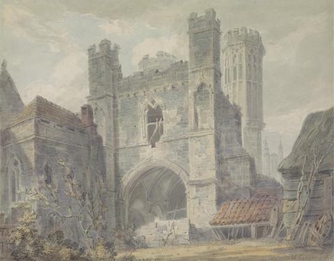 Joseph Mallord William Turner St. Augustine's Gate, Canterbury