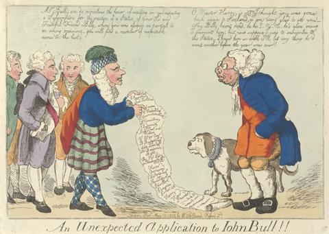 unknown artist An Unexpected Application to John Bull !!