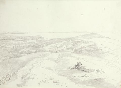 Capt. Thomas Hastings From Elton Hills Looking toward Clevedon, 6 September 1845