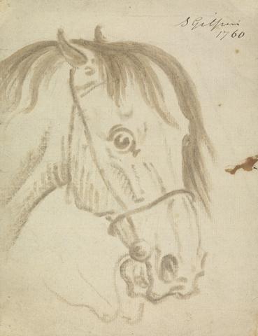 Sawrey Gilpin Head of a Horse