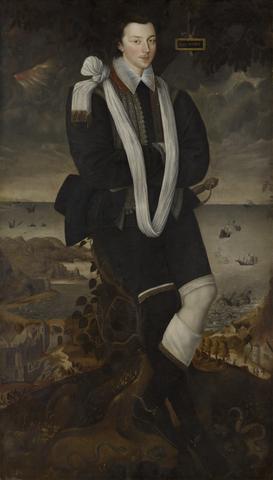 Robert Peake the Elder Portrait of Anthony Maria Browne, 2nd Viscount Montagu