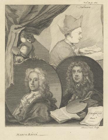 Alexander Bannerman Talman, Sir Ralph Cole and Marco Ricci