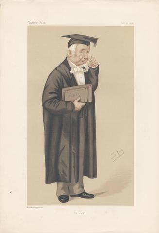 Leslie Matthew 'Spy' Ward Vanity Fair - Clergy. 'Greek'. Rev. Benjamin Jowett. 26 February 1876