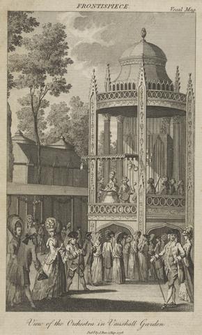 unknown artist View of the Orchestra in Vauxhall Gardens