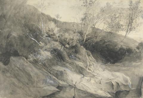 John Ruskin The Rocky Bank of a River