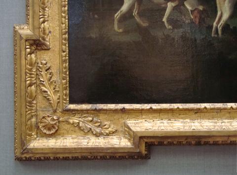 unknown artist British, Palladian, 'William Kent' style frame