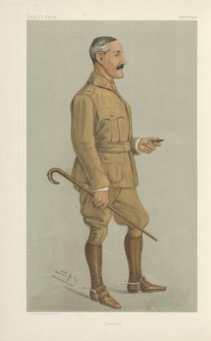 Leslie Matthew 'Spy' Ward Vanity Fair: Military and Navy; 'Doreen', General Smith Dorrien, December 5, 1901