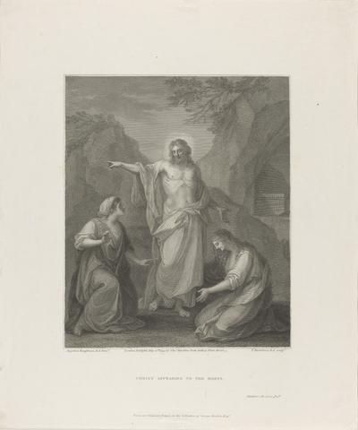Francesco Bartolozzi RA Christ Appearing to the Marys