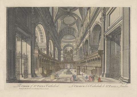 Thomas Bowles The Choir of St. Paul's Cathedral