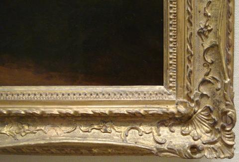unknown artist British, North Italian Rococo style frame