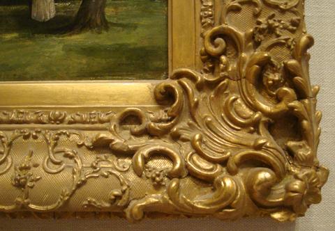British, Victorian Pastiche Louis IV/ Rococo style frame