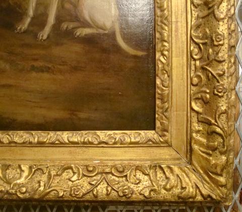 unknown framemaker British, Louis XIV style frame