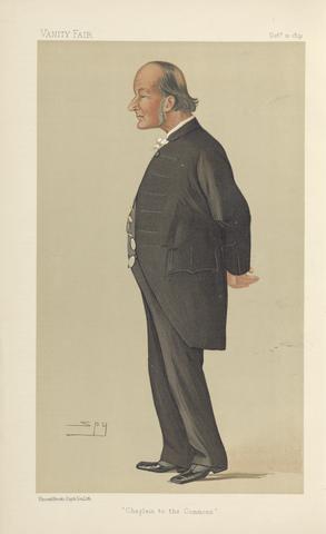 Leslie Matthew 'Spy' Ward Vanity Fair - Clergy. 'Chaplain to the Commons'. Frederick William Farrar. 10 October 1891